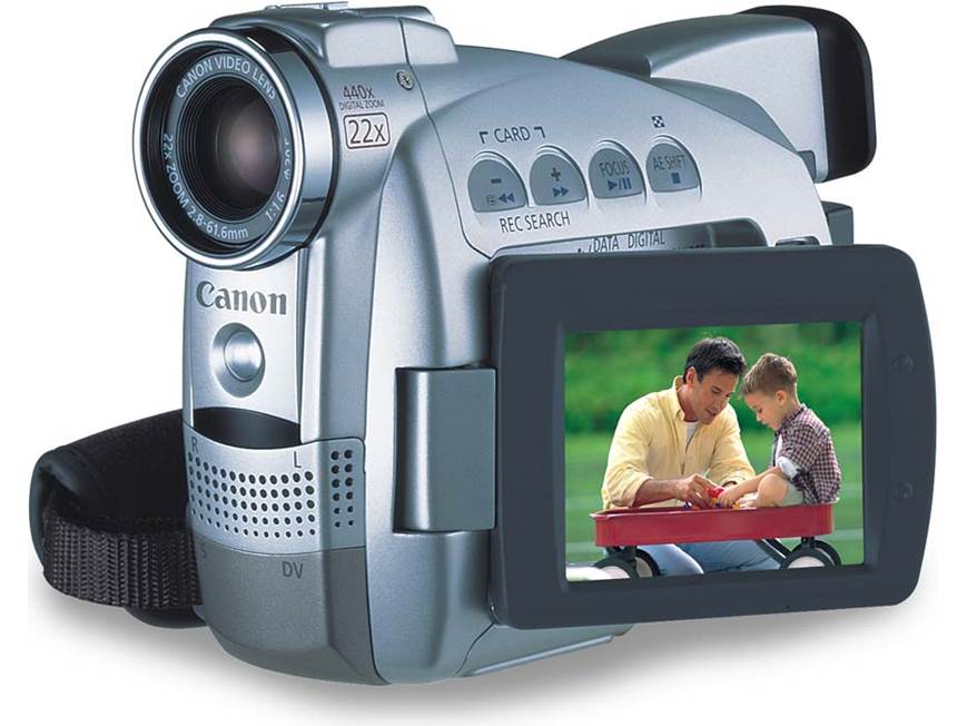 Canon ZR70MC Mini DV digital camcorder at Crutchfield