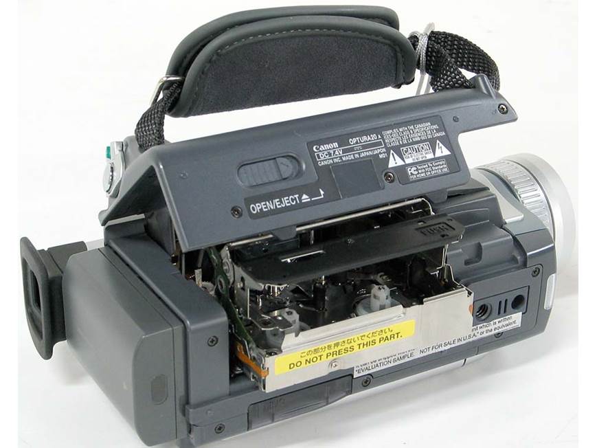 Canon Optura 20 Mini DV digital camcorder at Crutchfield