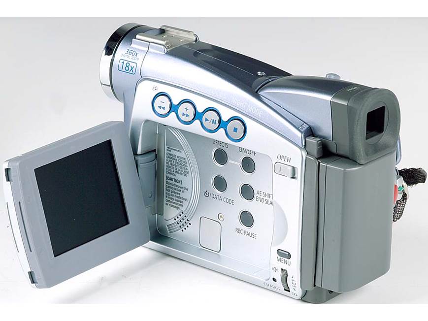 動作品！CanonIXYDigital80 Canon ZR80 Mini DV digital camcorder at Crutchfield