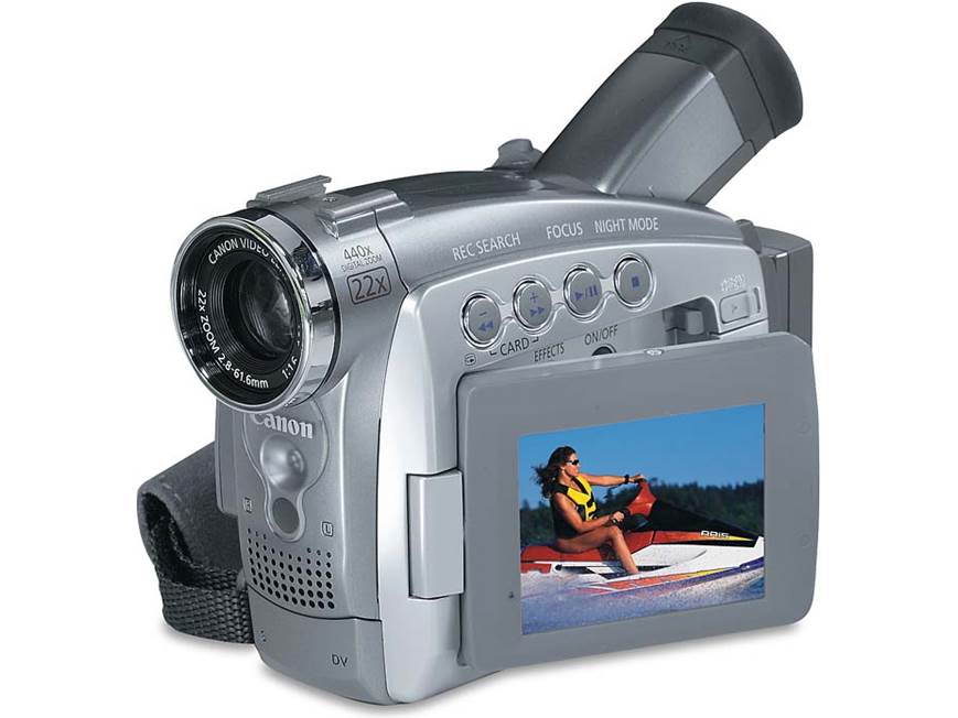 Canon ZR90 Mini DV digital camcorder at Crutchfield