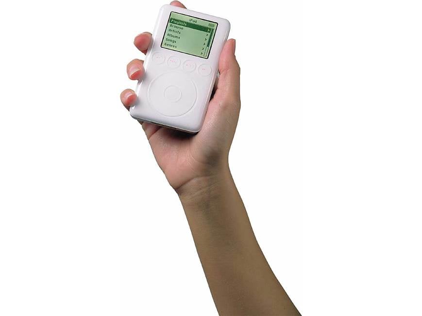 Apple iPod™ 10GB Portable MP3 player at Crutchfield