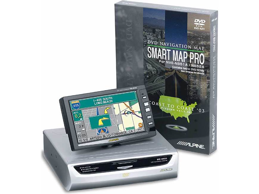 Alpine NAV-200 Car Navigation Package NVE-N852A DVD Navigation Alpine NAV-200 Car Navigation Package NVE-N852A DVD Navigation