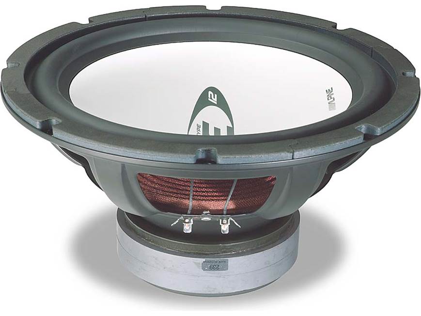 ALPINE 6061 MID-WOOFER 120W 4Ω Alpine SWE-1241 12