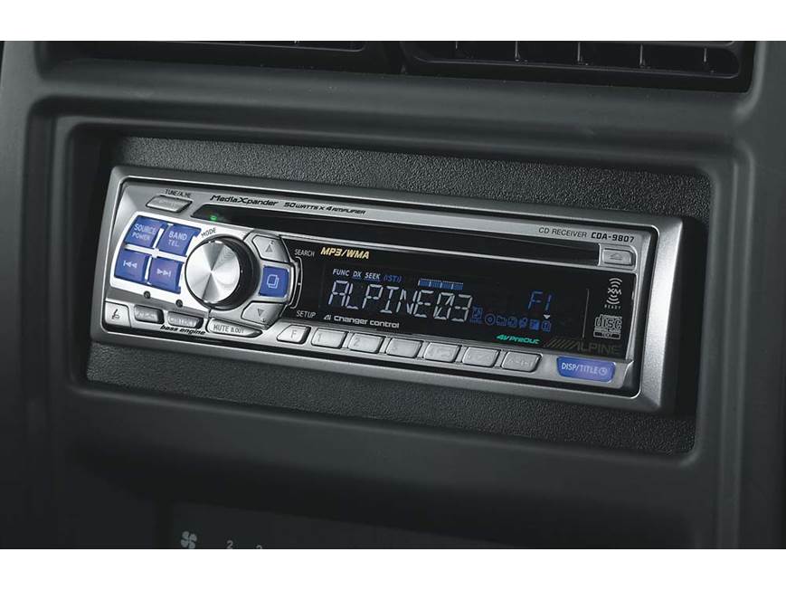 Alpine CDA-9807 CD/MP3/WMA Receiver with CD Changer Controls at