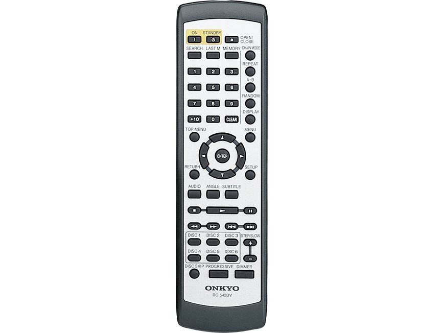 ONKYO DVDコンポ シルバー Onkyo DV-CP701 (Silver) 6-disc carousel DVD/CD changer (Silver) at