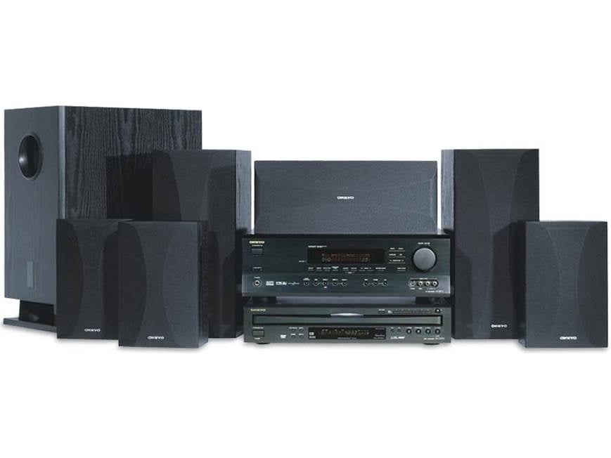 Onkyo HT-S767C 6.1-channel component DVD home theater system at