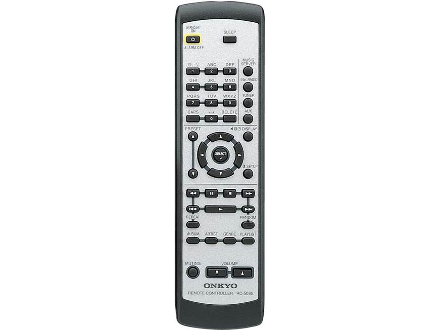 Onkyo NC-500 Stereo receiver with Net-Tune PC networking at