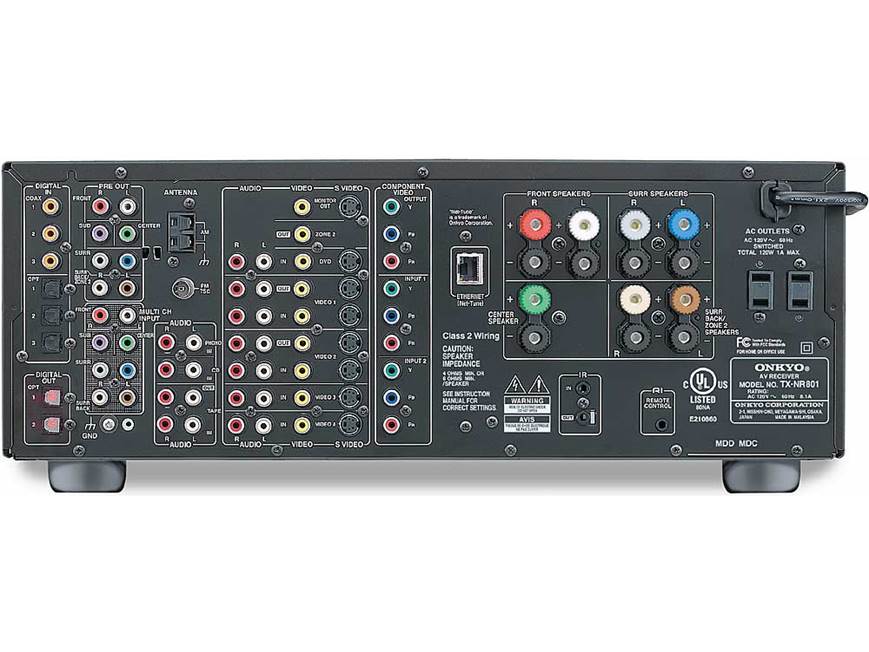 Onkyo TX-NR801 Home theater receiver with THX Select, Dolby Onkyo TX-NR801 Home theater receiver with THX Select, Dolby