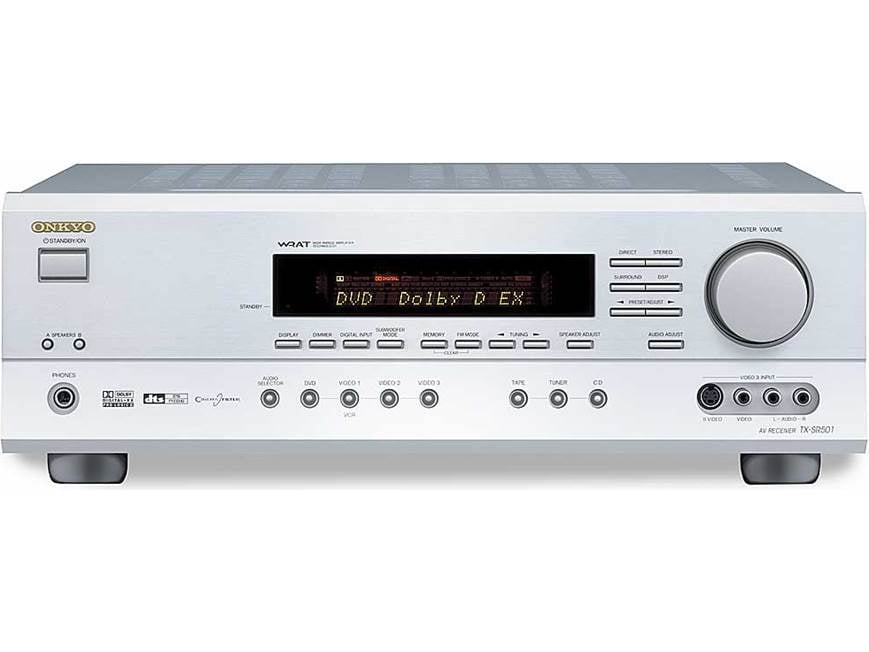 Onkyo TX-SR501 (Black) Home theater receiver with Dolby Digital EX