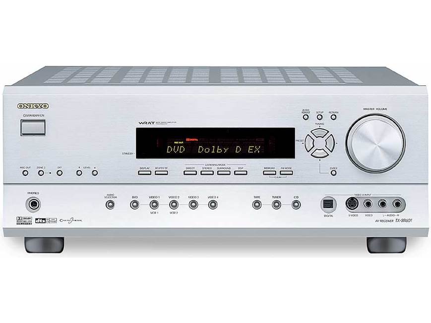 Onkyo TX-SR601 (Black) Home theater receiver with Dolby Digital EX