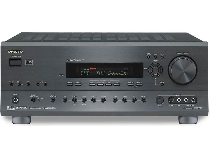 Onkyo TX-SR701 Home theater receiver with THX Select, Dolby
