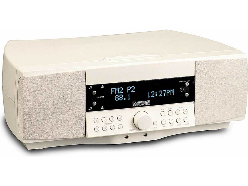 Cambridge SoundWorks 730 (Ivory) AM/FM clock radio (Ivory) at