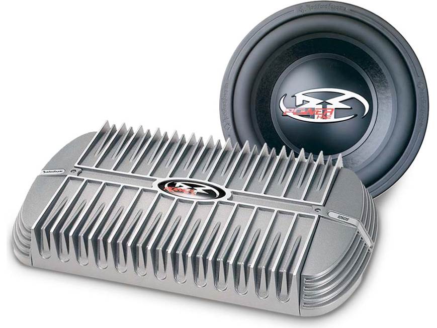 Rockford Fosgate Bass Package Power 1050S AmplifierPower HX2 12