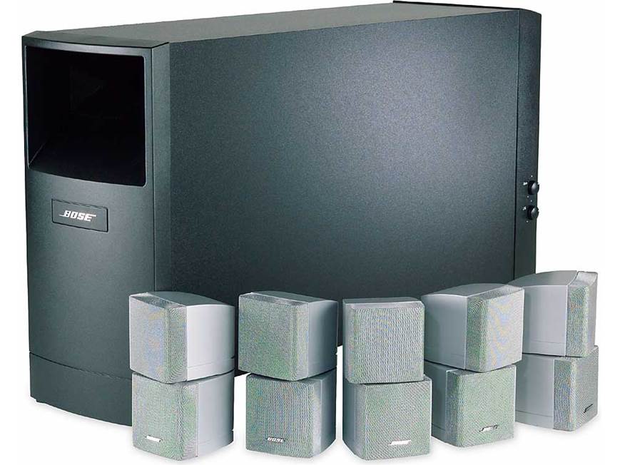 Bose® Acoustimass® 15 Series II (Silver satellites/black bass