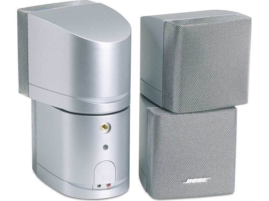 Bose® Lifestyle® 28 Series II System (Silver speakers & bass