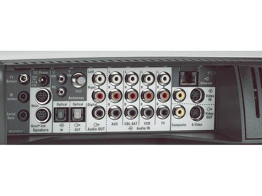 Bose® Lifestyle® 38 System (System with black satellites) DVD home