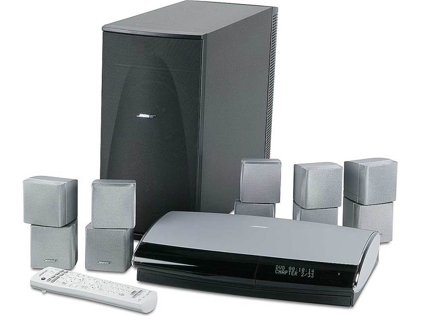 Bose® Lifestyle® 38 System (System with silver satellites) DVD