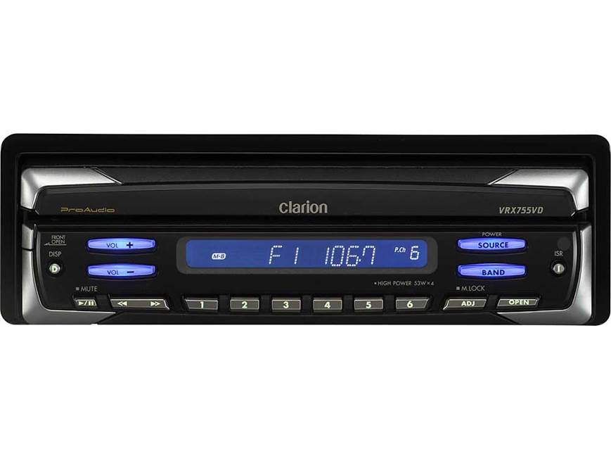 Clarion ProAudio VRX755VD DVD/MP3 receiver with 7