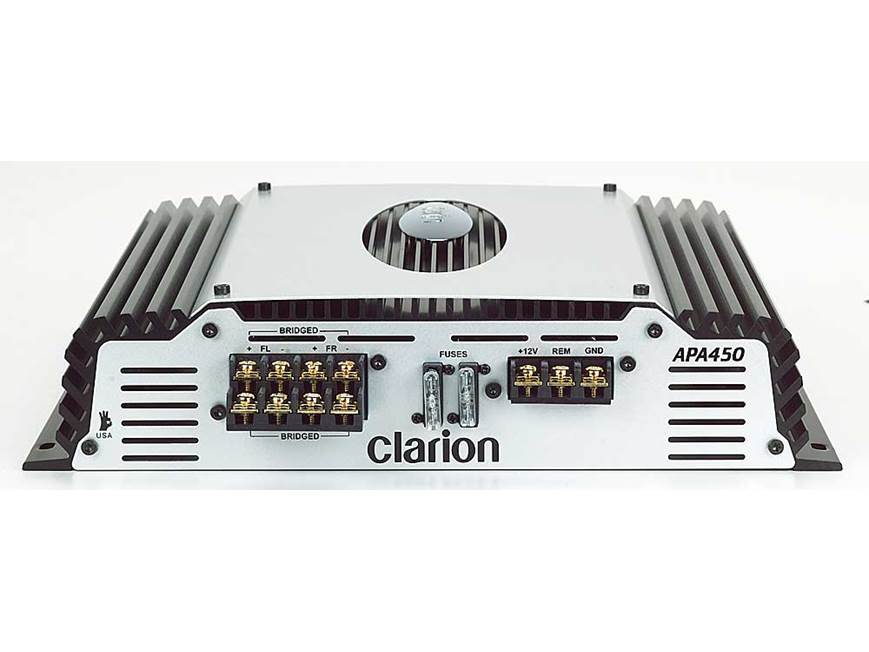 Clarion APA450 50W x 4 car amplifier at Crutchfield