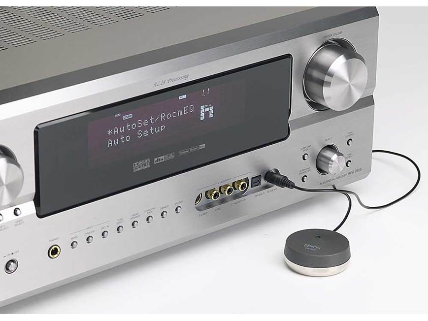 Denon AVR-2805 (Silver) Home theater receiver with Dolby Digital