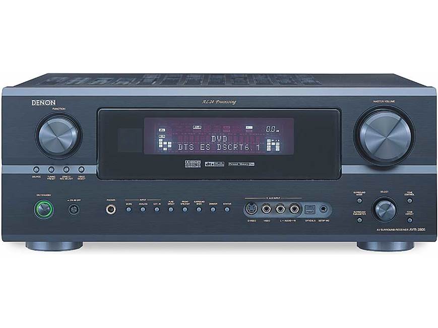 Denon AVR-2805 (Black) Home theater receiver with Dolby Digital EX