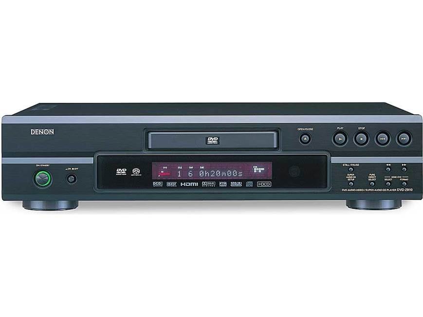 Denon DVD-2910 (Black) Universal DVD/CD/SACD/DVD-Audio player with