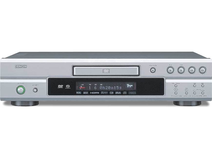 Denon DVD-2910 (Black) Universal DVD/CD/SACD/DVD-Audio player with