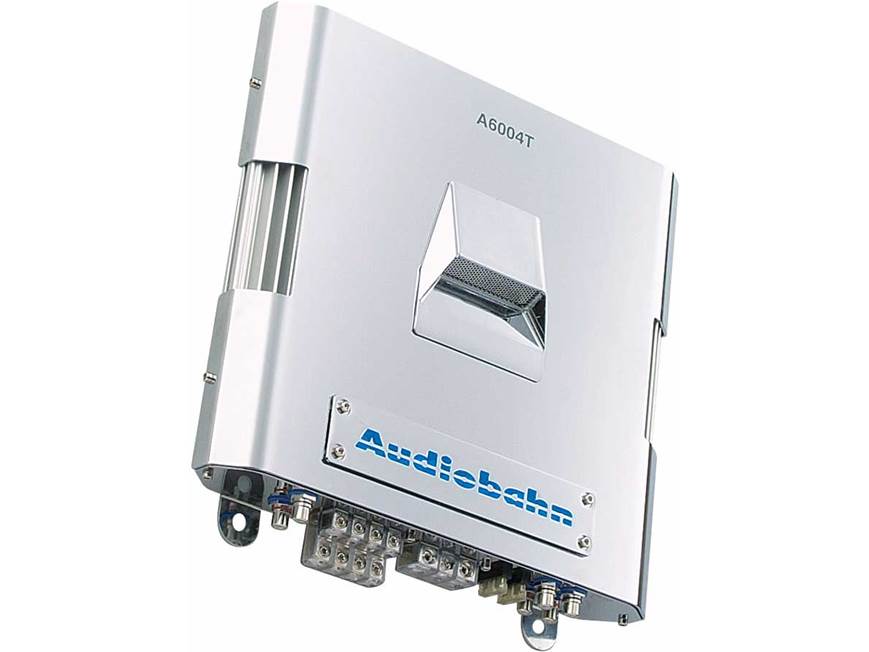 Audiobahn A6004T 4-channel car amplifier 75 watts RMS x 4 at