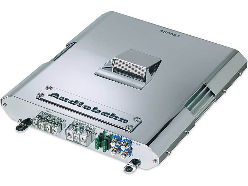 Audiobahn A8002T 2-channel car amplifier 200 watts RMS x 2 at