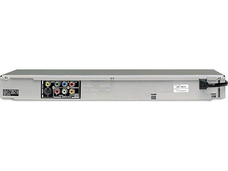 Toshiba SD-3960 DVD/CD player at Crutchfield