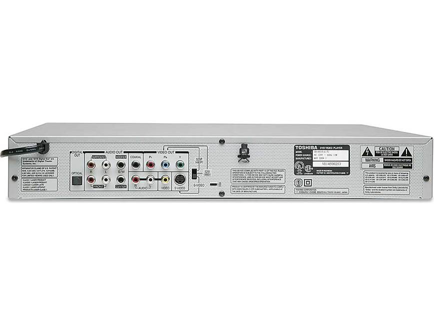 Toshiba SD-6915 5-disc universal DVD/CD/SACD/DVD-Audio changer at