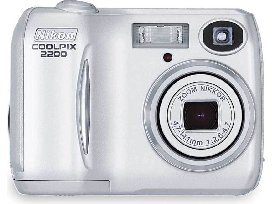 Nikon COOLPIX 2200 2-megapixel digital camera at Crutchfield