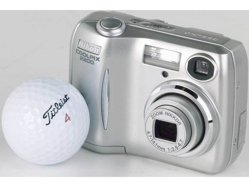 Nikon COOLPIX 2200 2-megapixel digital camera at Crutchfield