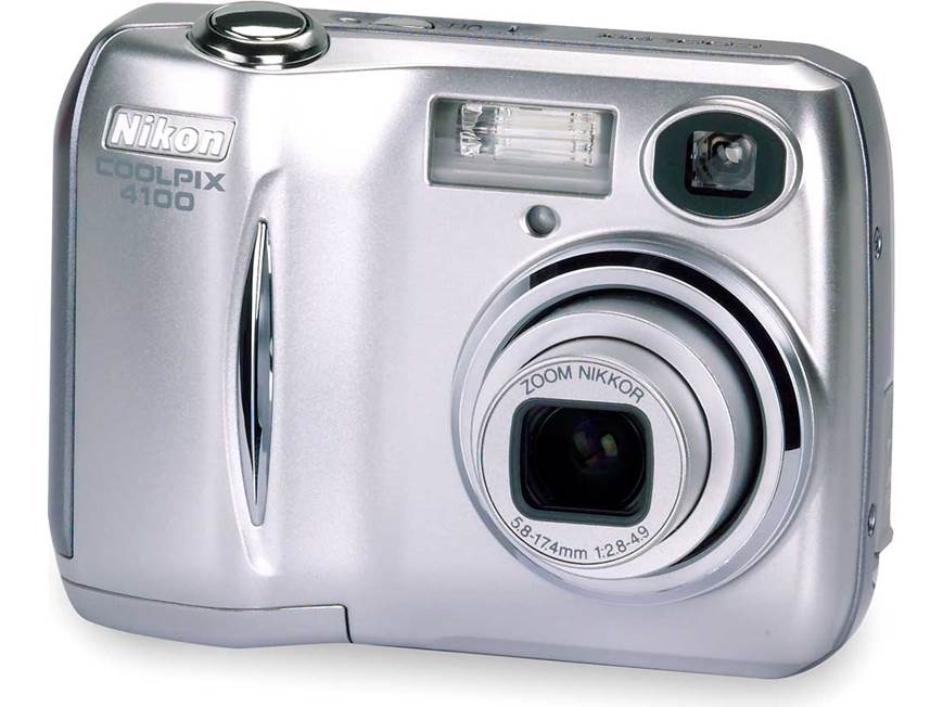 Nikon COOLPIX 4100 4-megapixel digital camera at Crutchfield