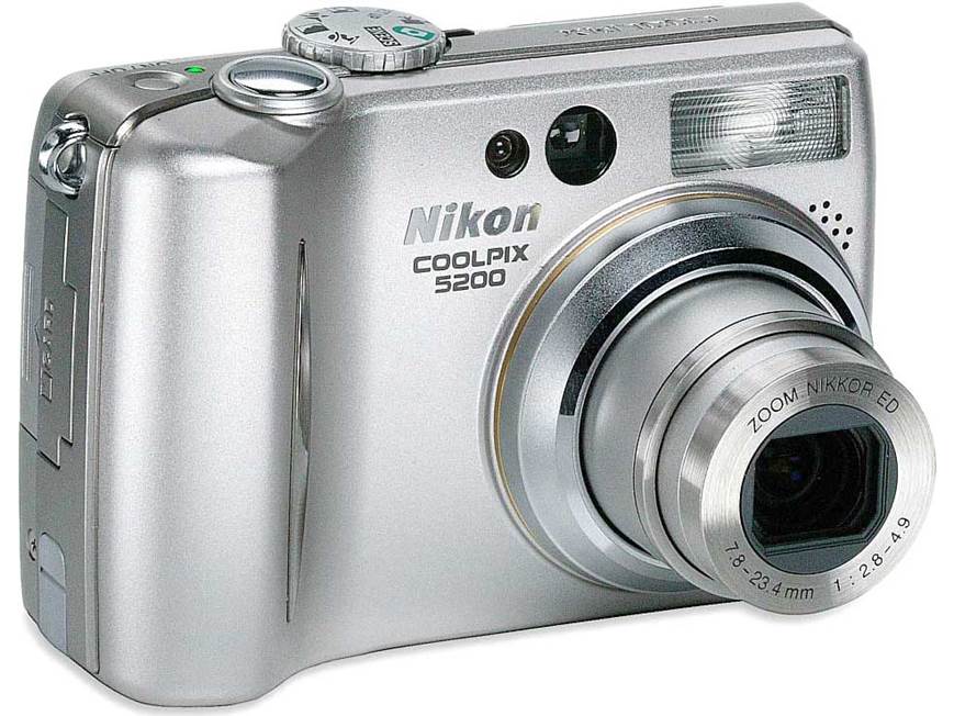 Nikon COOLPIX 5200 5.1-megapixel digital camera at Crutchfield