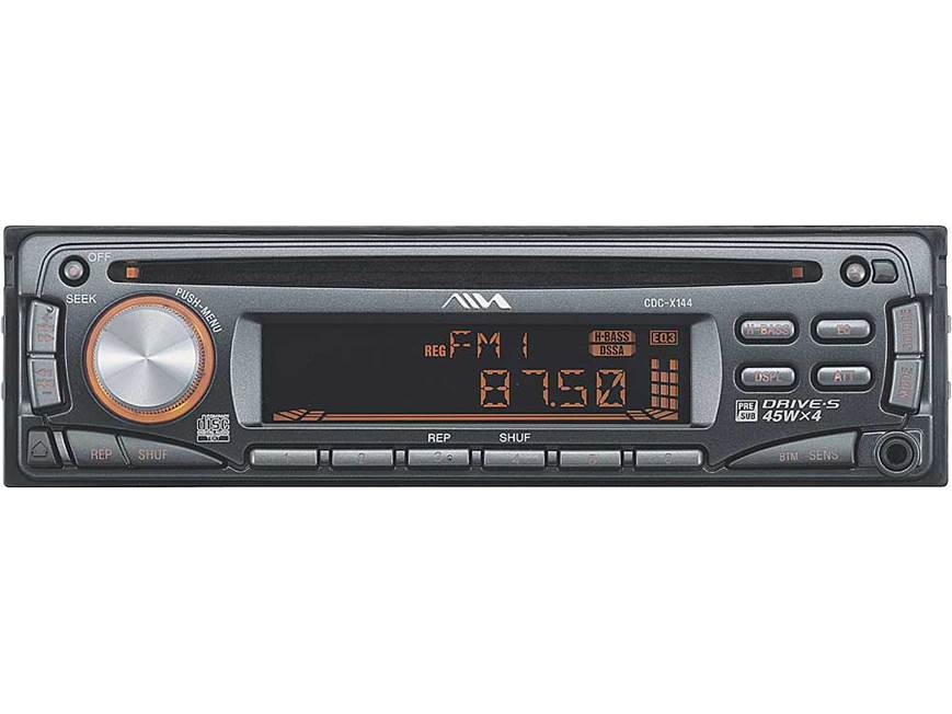 Aiwa CDC-X144 CD receiver at Crutchfield