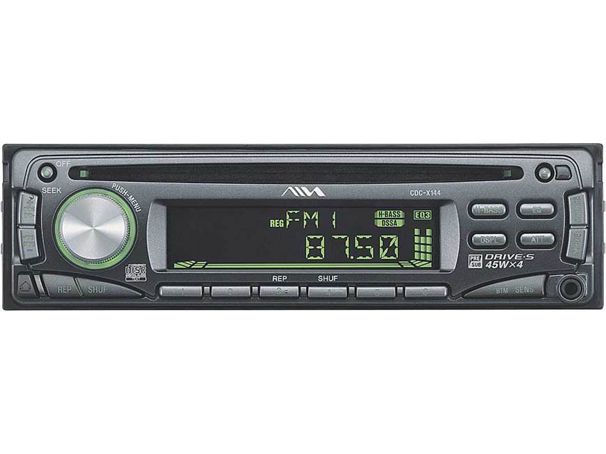 Aiwa CDC-X144 CD receiver at Crutchfield