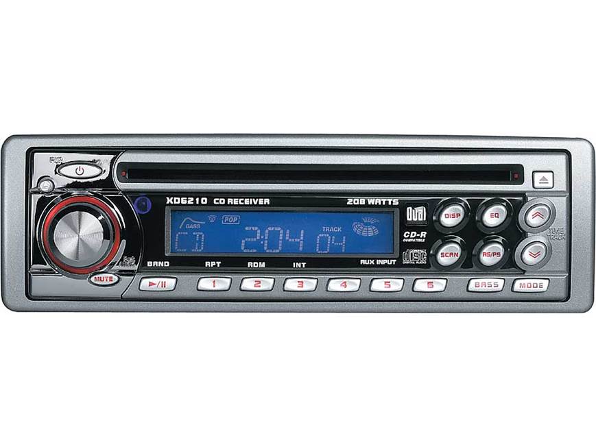 【超クール❗️特値】Garage CD player with 2 tubes❻ Dual XD6210 CD receiver at Crutchfield