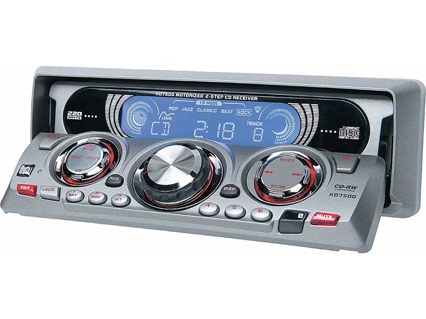 Dual XD7500 CD receiver at Crutchfield