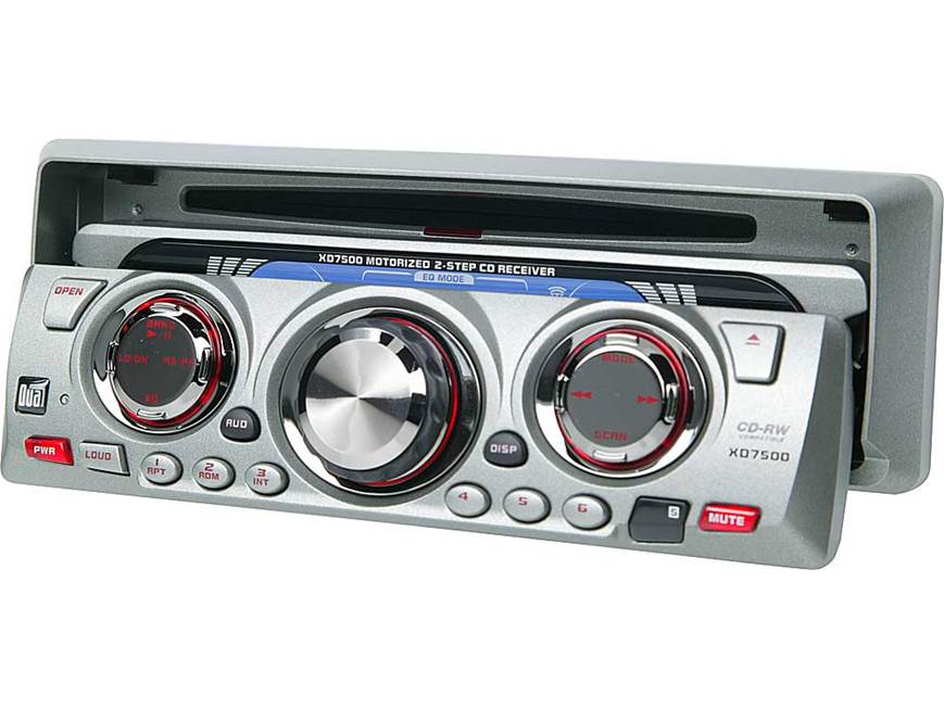 Dual XD7500 CD receiver at Crutchfield