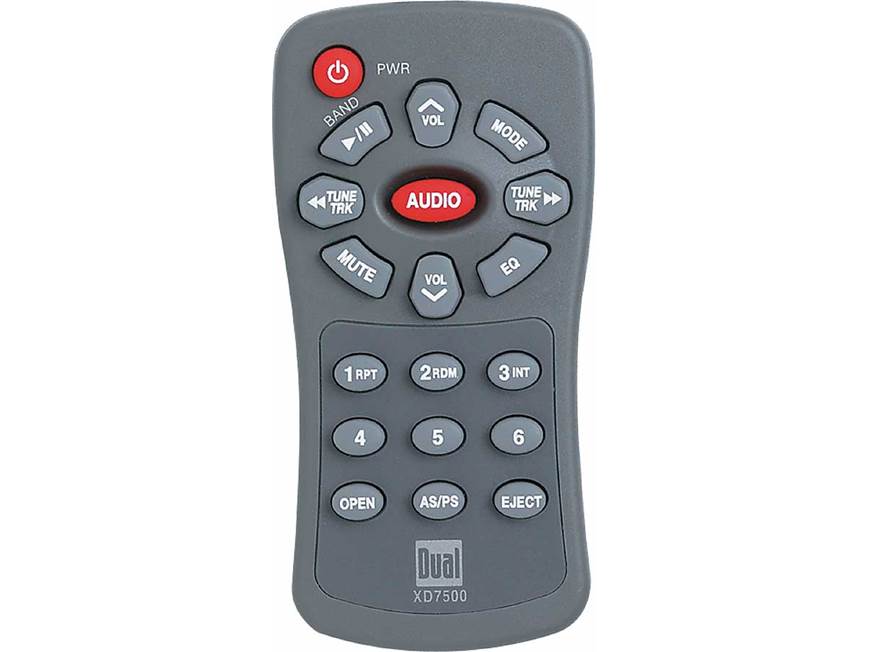 Dual XD7500 CD receiver at Crutchfield
