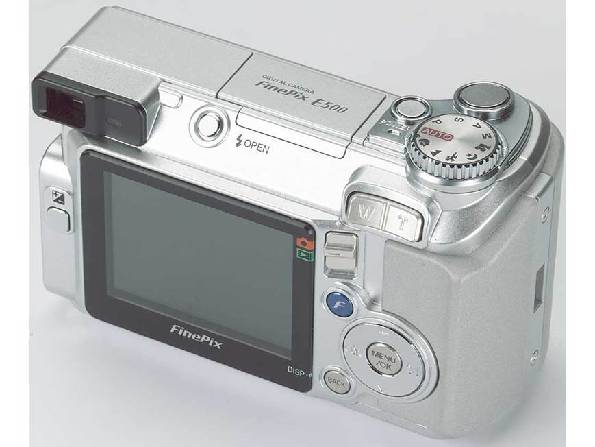 Fujifilm FinePix E500 4.1-megapixel digital camera at Crutchfield