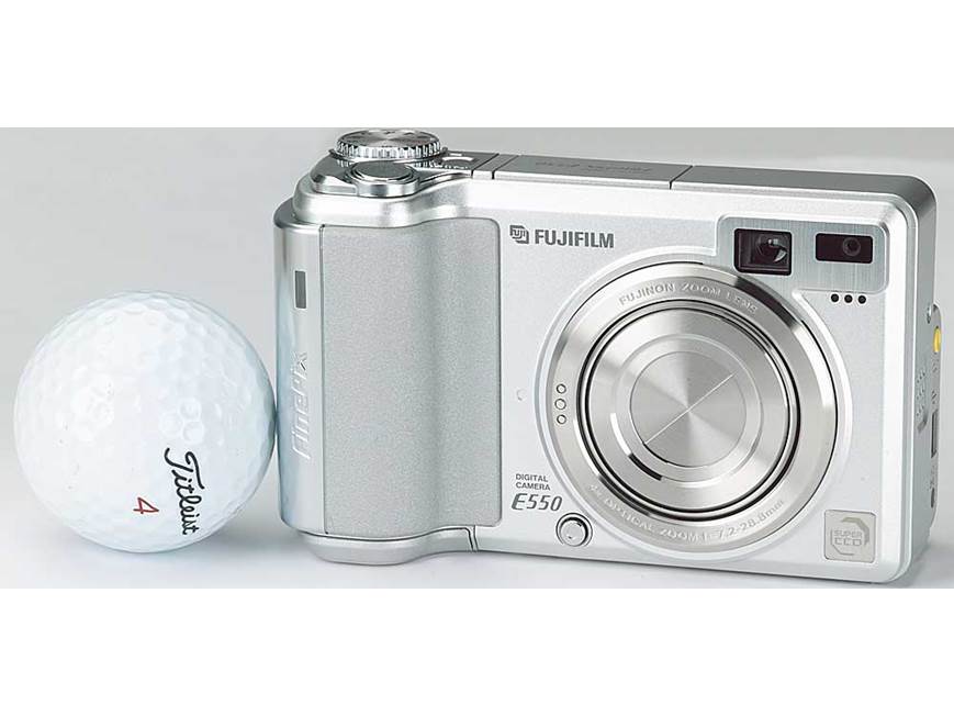 Fujifilm FinePix E550 Digital camera with 12-megapixel recording