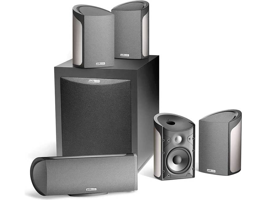 Polk Audio RM10 5.1 home theater speaker system at Crutchfield