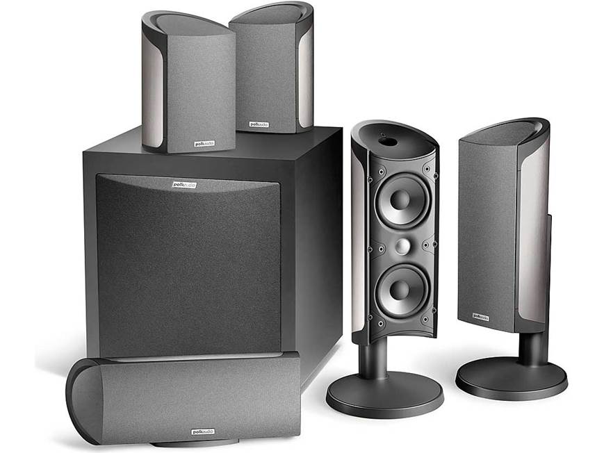 Polk Audio RM20 5.1 home theater speaker system at Crutchfield