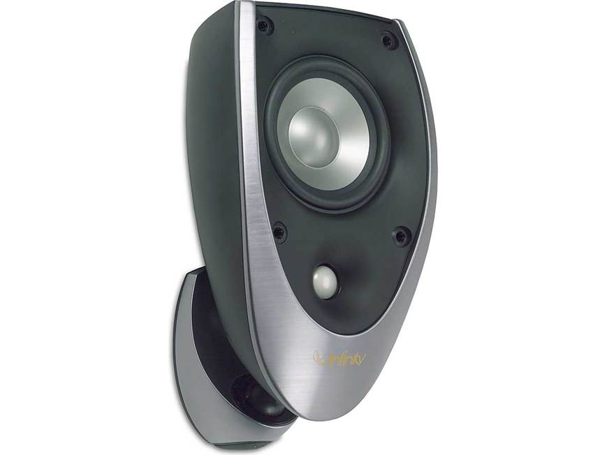 Infinity MS-1 II (Charcoal) Single add-on satellite speaker for