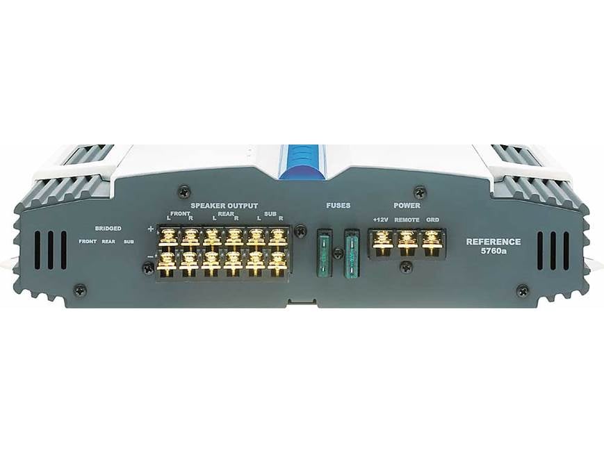 Infinity Reference 5760a 6-channel car amplifier: 56W x 4 + 107W x