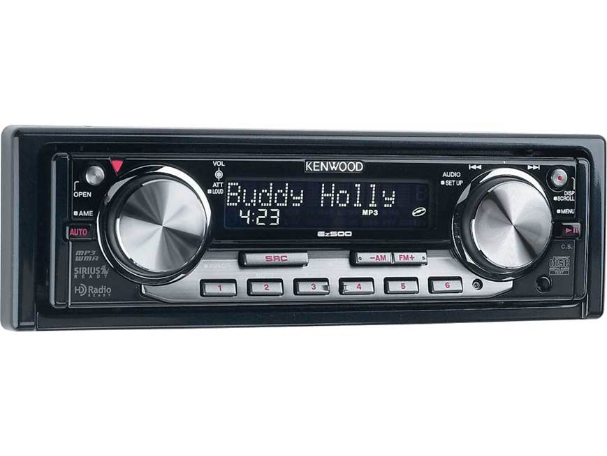 Kenwood EZ-500 CD/MP3/WMA receiver (New Stock) at Crutchfield