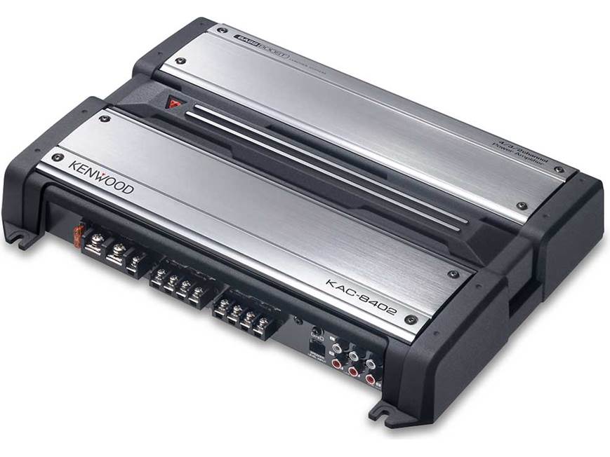 Kenwood KAC-8402 4-channel car amplifier 60 watts RMS x 4 at