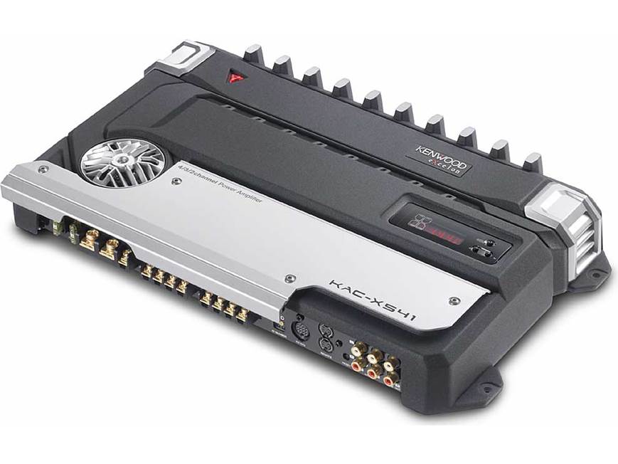 Kenwood Excelon KAC-X541 88W x 4 car amplifier at Crutchfield